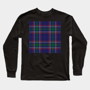 Massachusetts State Tartan Long Sleeve T-Shirt